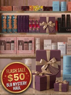 5LB LUXURY BEAUTY VAULT | $350+ VALUE | Armani, Urban Decay, Charity Sale!
